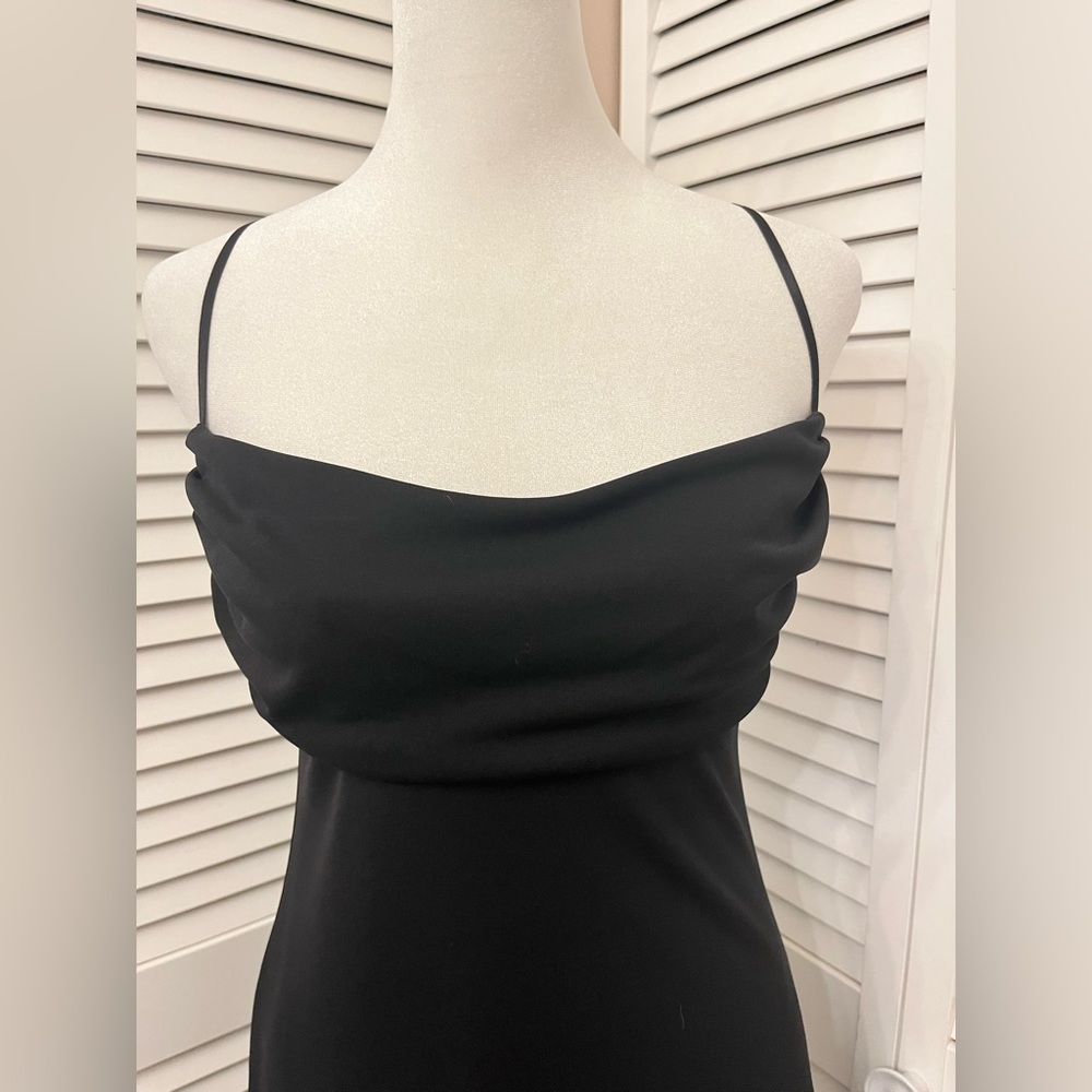 BCBG Perfect little black dress babydoll